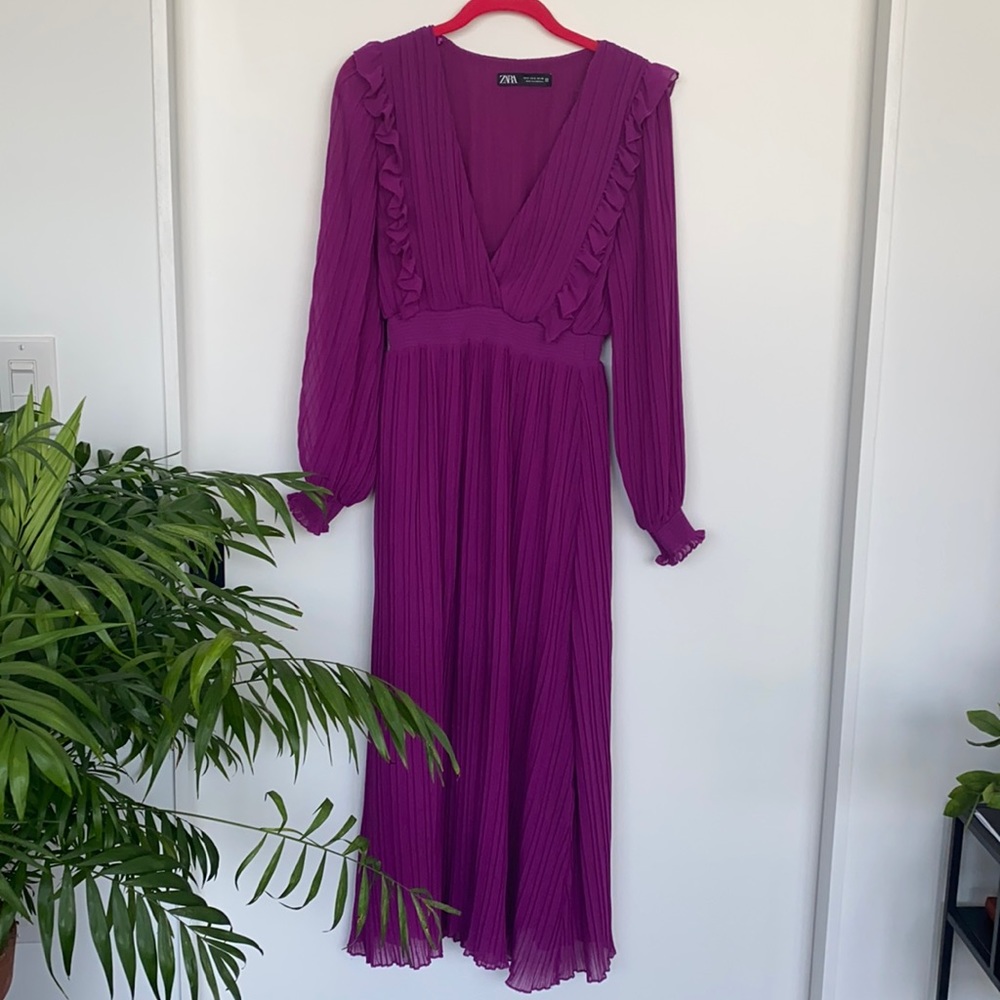 Zara Dress in Fuscia, size Small